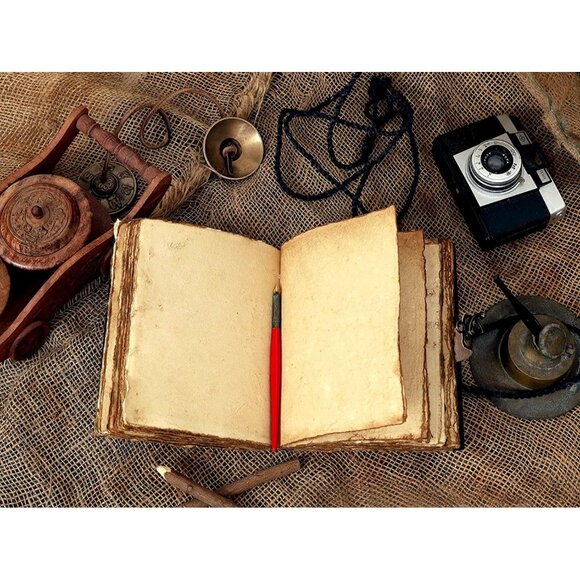 Hocus Pocus Brown Book of Spell Hocus Pocus book Prop Gifts Halloween Decoration - Picture 4 of 4